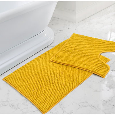 Busselton Shaggy Noodle Bath Mat 50x80