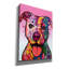 «Cherish the Pitbull», impression sur toile tendue