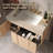 36'' Wall Mounted Single Sink Bathroom Vanity with Solid Surface Top-109634270