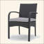 Chaise de salle à manger en osier KD PE [ensemble de 2 pièces]-685370015-685370014