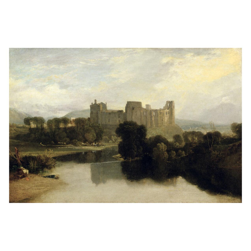 «Cockermouth Castle» par Joseph Mallord William Turner - Estampe numérique, H 22 po x l 28 po