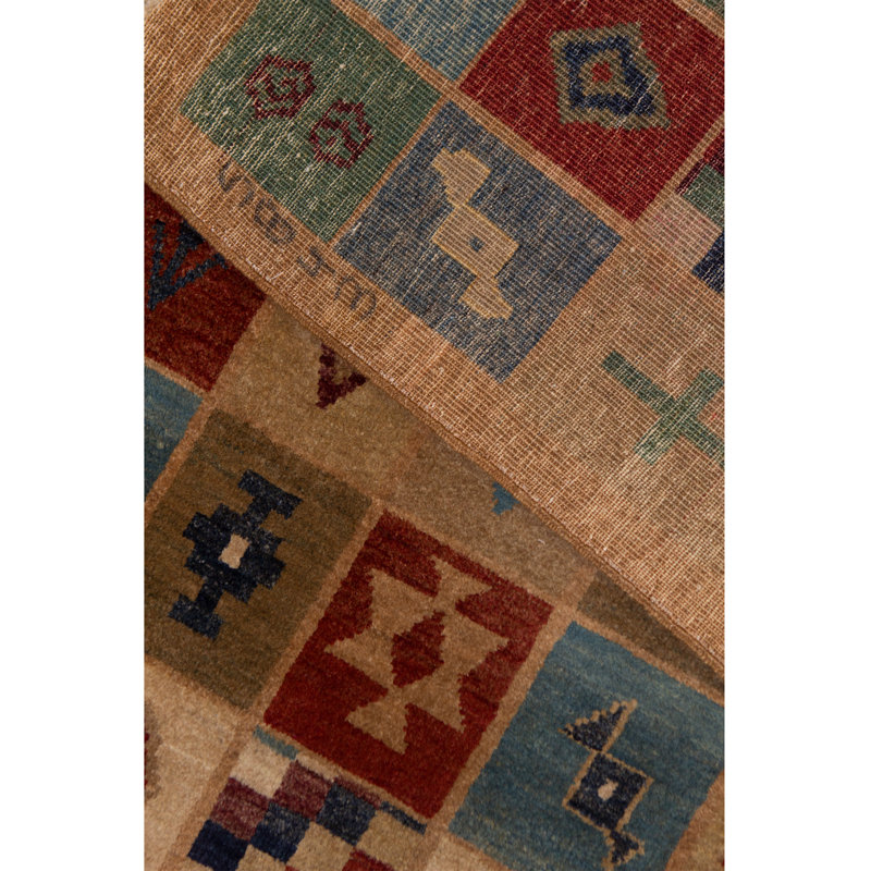 Hand Woven Wool Geometric Area Rug