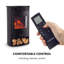 Klarstein 49cm W Black Electric Stove