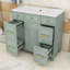 Meuble-lavabo 36 po avec lavabo en céramique, armoire de rangement avec porte à fermeture douce et 3 tiroirs-203663006
