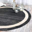 Tapis noir / ivoire Cregan-29441470