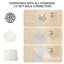 Bras de douche 6 "avec bride-100978139