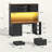 55.1" Farmhouse Desk Office Desk with Drawers Computer Desk With Storage Cabinet-876849499