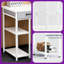 Bureau d'écriture compact avec tiroirs de rangement - Modern Home & Office Essential en blanc-691031377