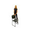 Fauteuil de direction LeatherSoft avec base traîneau et siège rembourré en mousse