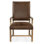 Big Sky Leather Host Arm Chair