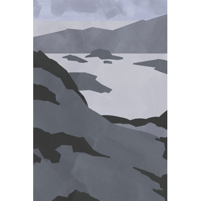 Grayscale Island Chain I - Print