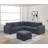 4-Piece Sectional Set W/ Ottoman-598142618