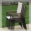 Stackable Outdoor Patio Dining Armchair-1068985830