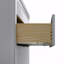Meuble-lavabo autoportant à simple cuve, avec 2 ensembles de poignées et plateau en marbre d'ingénierie-879627049-879627048