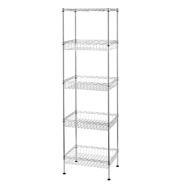 Fackler 10cm W Metal Shelving Unit