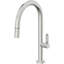 Pull-Down Kitchen Faucet With Button Sprayer - Low Arc Spout-44960505-44960496