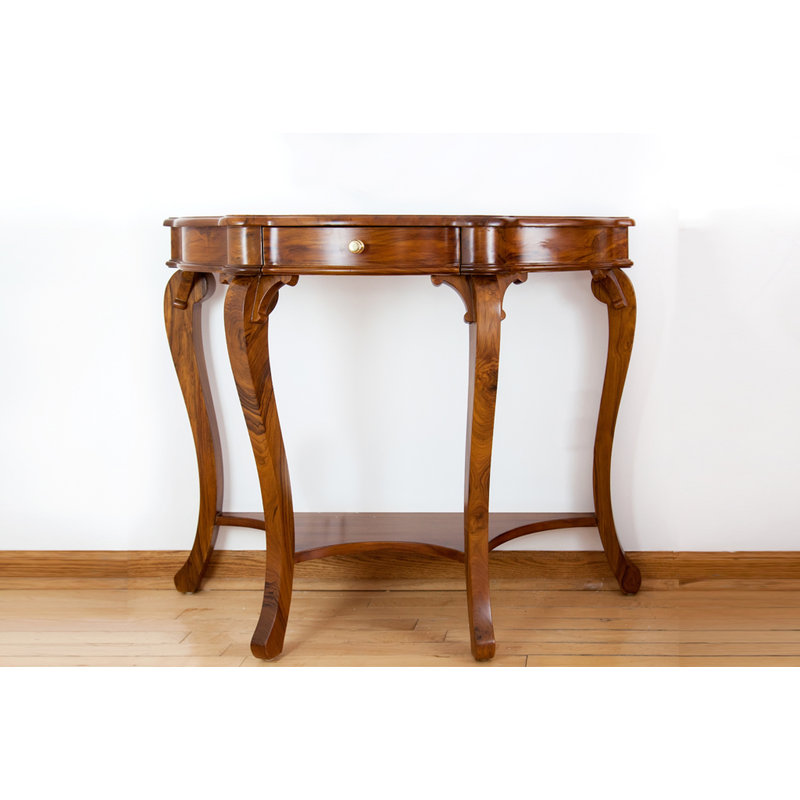 French Style 41.5'' Solid Wood Console Table