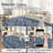 Machine Washable Area Rugs, Modern Geometric Area Rugs with Non-Slip Backing, Stain-Resistant Low Pile Carpet, Contemporary Accent Rugs for Living Room, Bedroom-1523133562