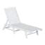 Chaise longue d'extérieur en PEHD Laguna-82415096