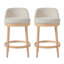 Tabouret de comptoir avec dossier ergonomique Elio-1508854533-1508854535