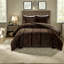 Ensemble de literie luxueux en fausse fourrure, polyester, style maison glamour