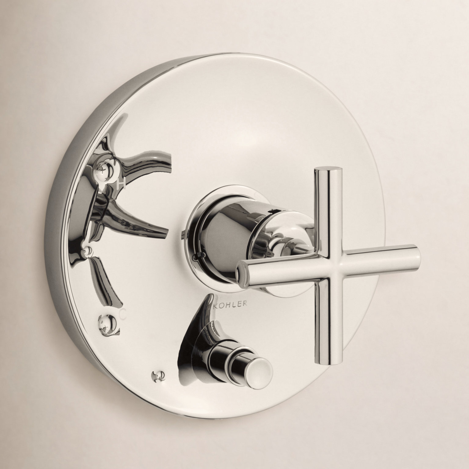 Purist Rite-Temp Pressure-Balancing Valve Trim, Vibrant Polished Nickel