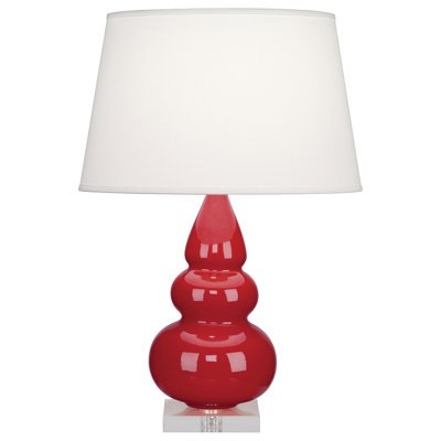 Petite lampe de table 24 "Triple Gourd
