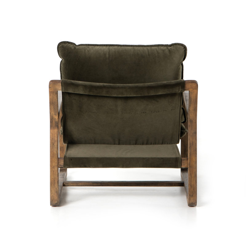 Ace Chair, Surrey Olive, Toasted Umber, Surrey Olive Performance Velvet
