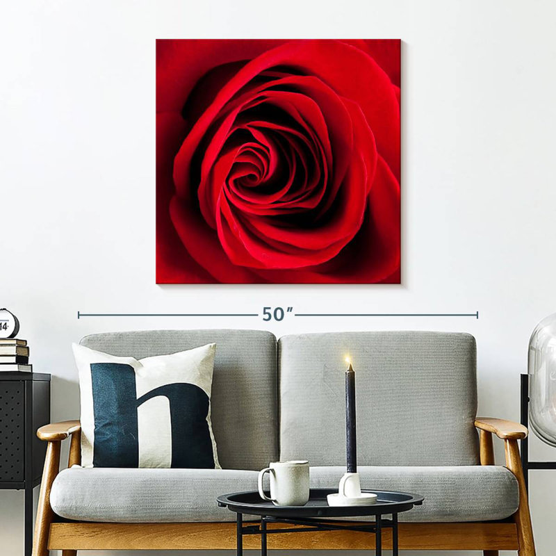 Harnek Red Rose In Bloom