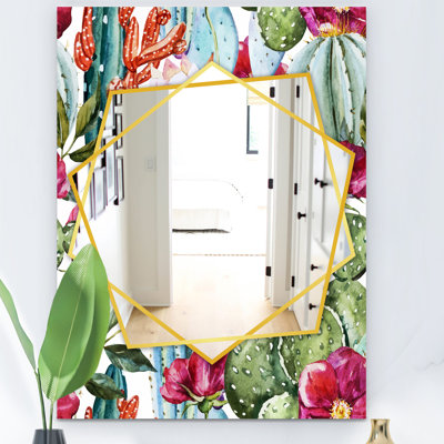 Miroir d'appoint Cactus