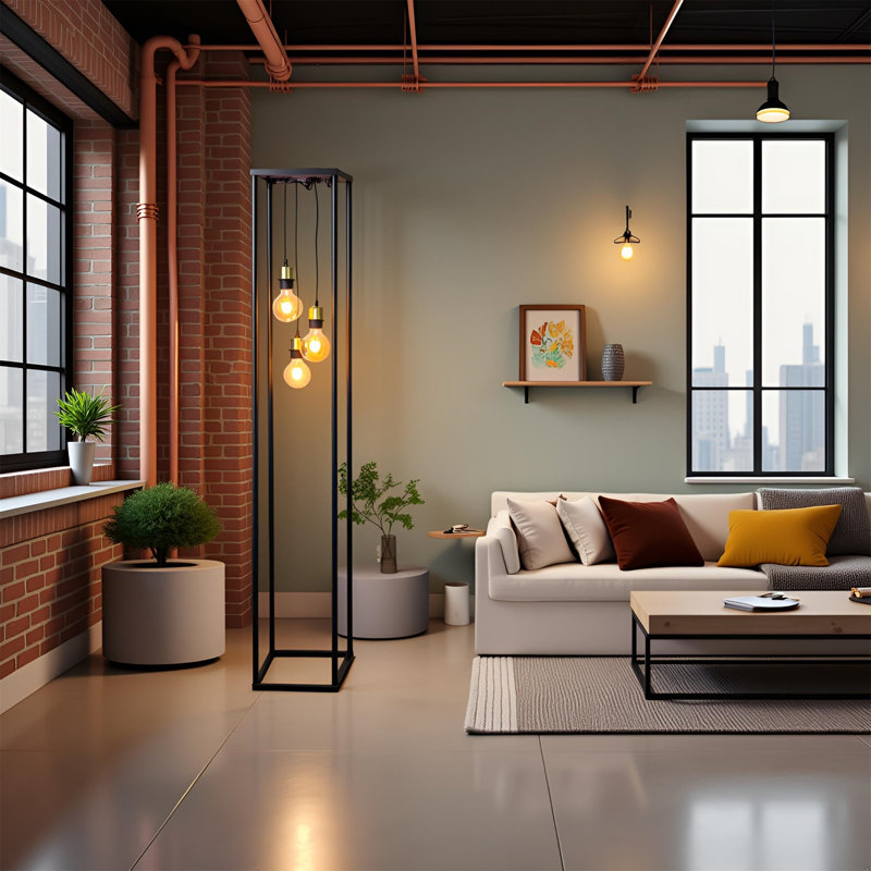 160cm Column Floor Lamp
