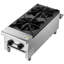 Commercial Gas Range Stove 2 Burners Countertop Cooking Hot Plate Kitchen