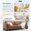 Emma-Leigh 1 Seater Fabric Accent Chairs Bed-333403770