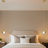 1-Light Single LED Crystal Sphere Adjustable Direction Pendant Light Titanium Gold Finish for Bedroom
