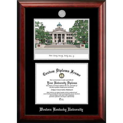 Brown Wood Embossed Picture Frame