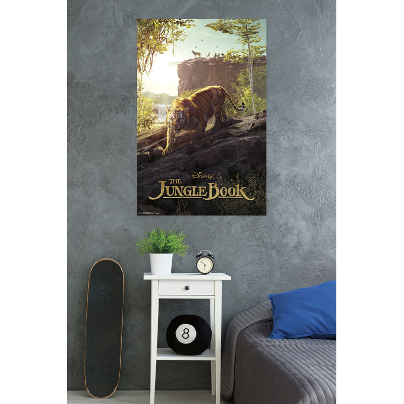 « the jungle », impression sur papier de tiger