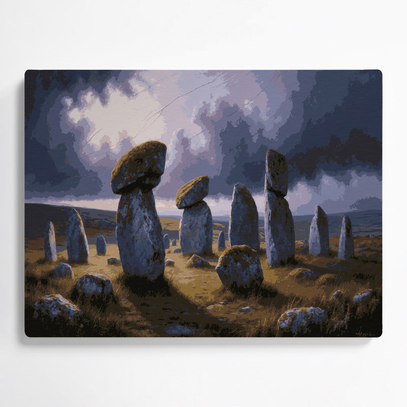 Art mural gris Sci Fi, H 132 po x l 168 po x P 0,05 po