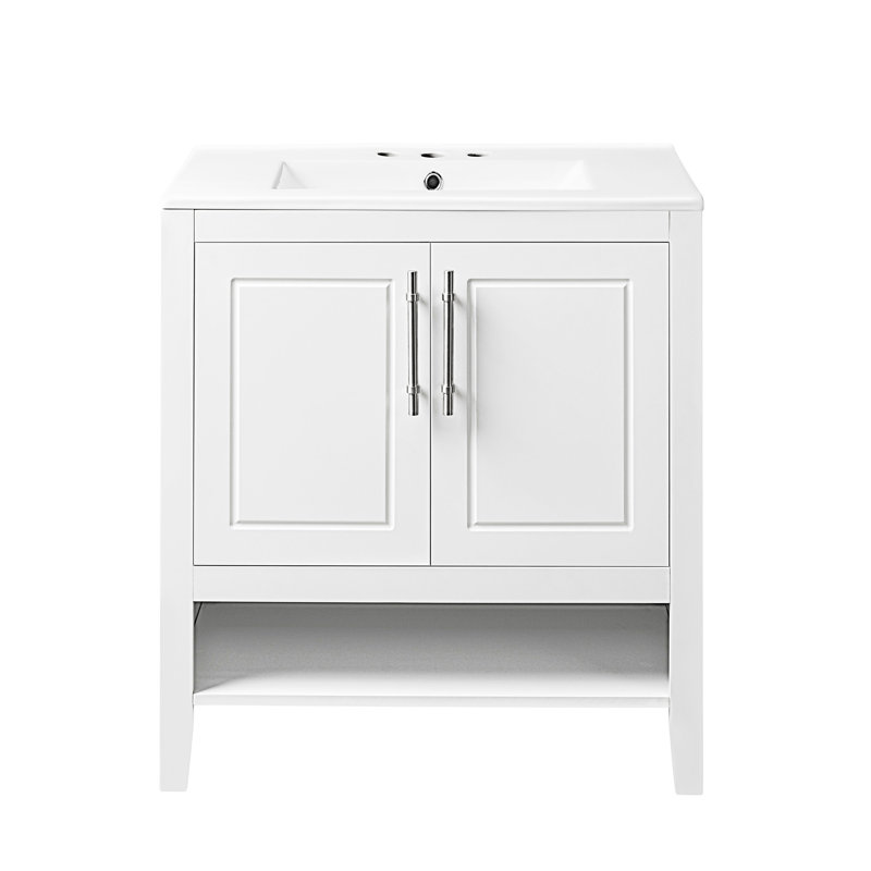 Meuble-lavabo simple 30 po avec dessus Monnie