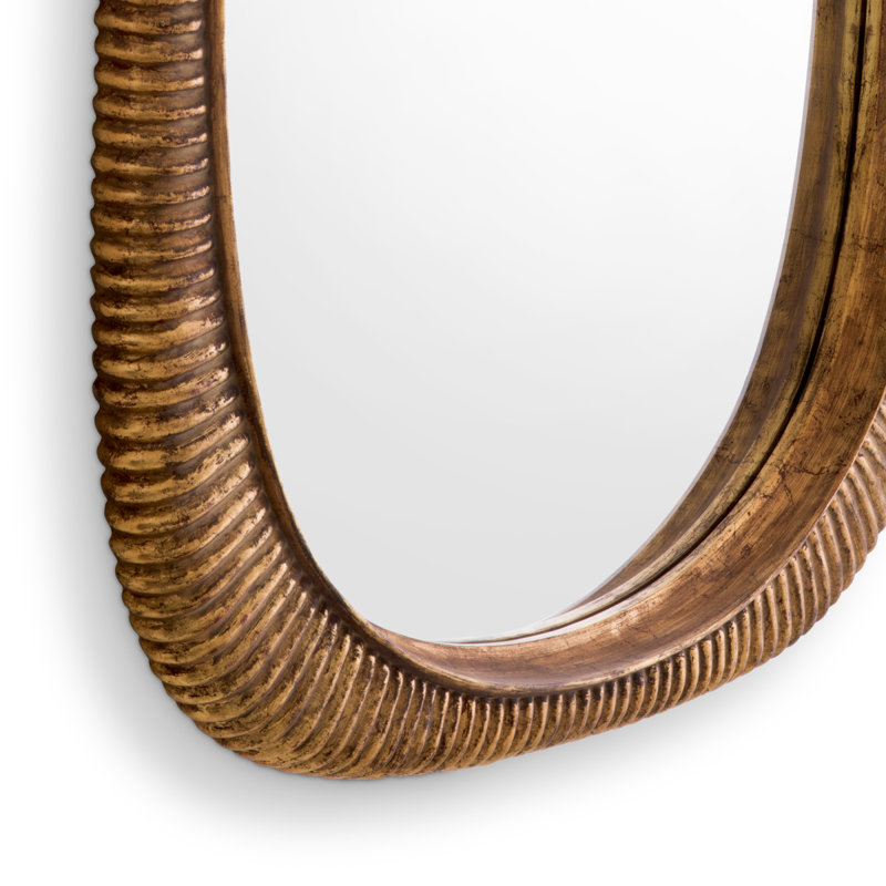 Casimir Rectangle Solid Wood Wall Mirror