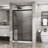 Double Sliding Glass Shower Door 48 In. W X 72 In. H Aluminum Framed Shower Enclosure With SGCC Clear Tempered Glass, Hardware