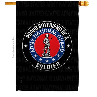 Double Sided 40'' H x 28'' W Polyester House Flag