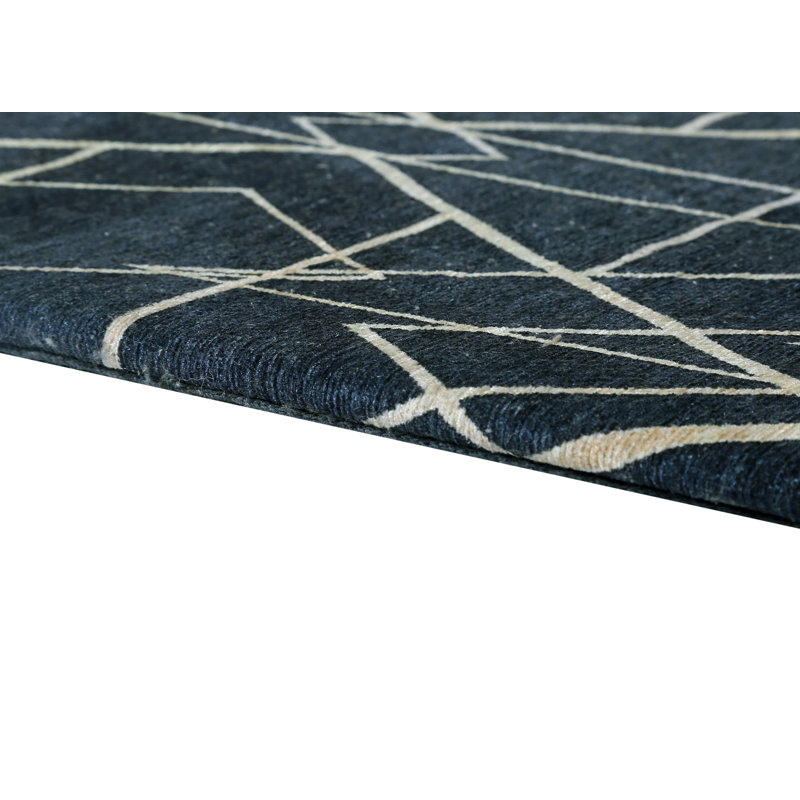 Tapis de couloir rembourré luxueux en coton tissé épais - antifatigue, antidérapant, 18 po x 48 po