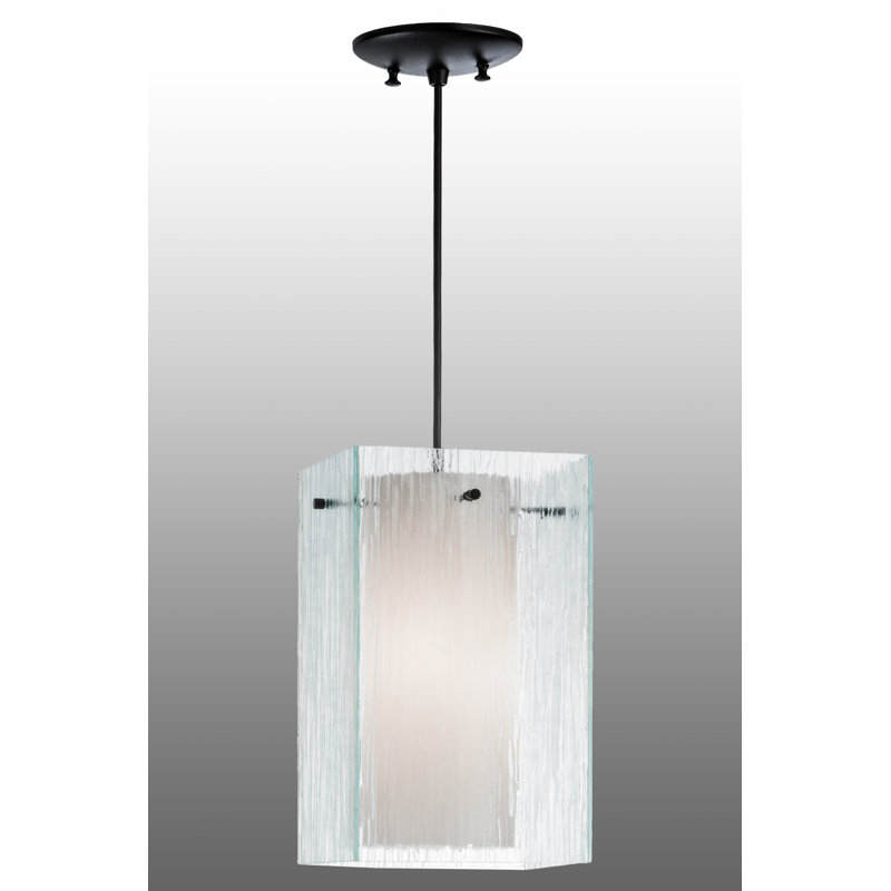 Luminaire suspendu simple à 1 lumière Decimus
