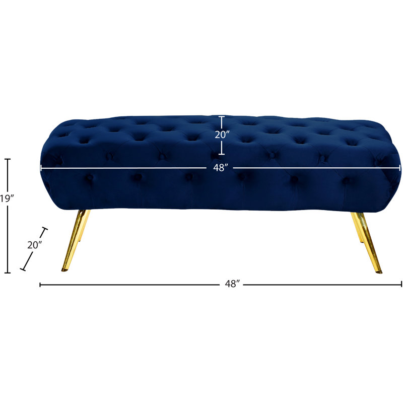 Banc rembourré Bowdoin, Marine