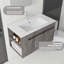 Meuble-lavabo flottant 36 po avec lavabo, porte en céramique, contreplaqué, gris-1479277378-1479277383