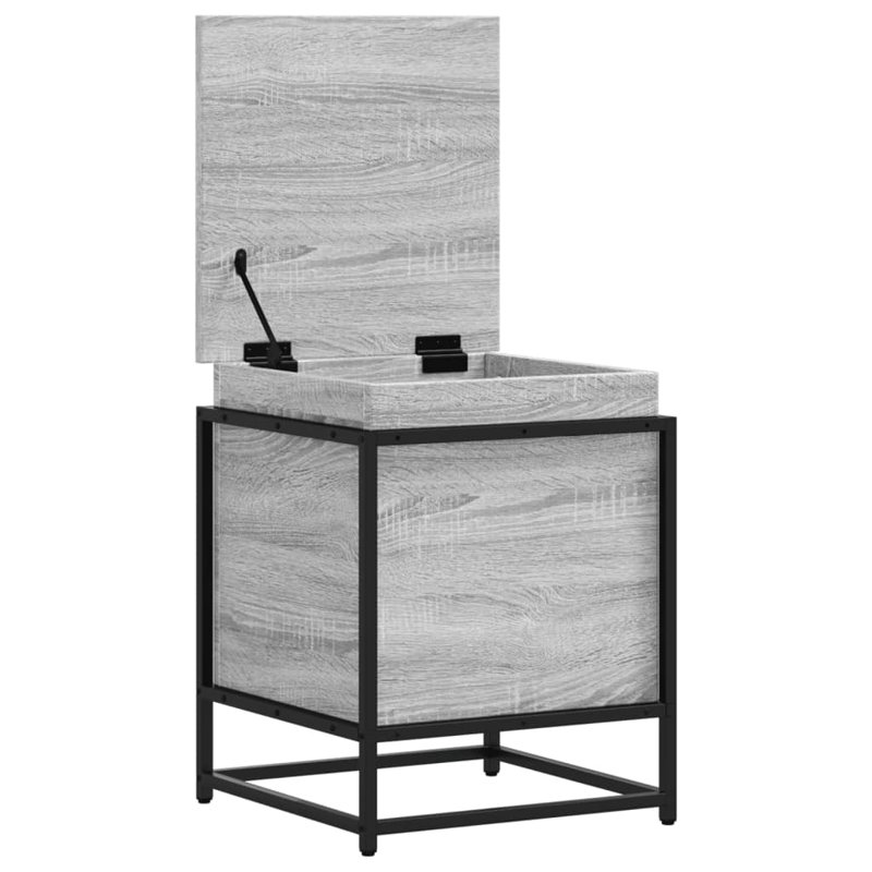 Storage Cabinet, Grey Sonoma