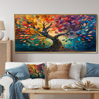Colorful tree of life II - Tree Of Life Wall Art