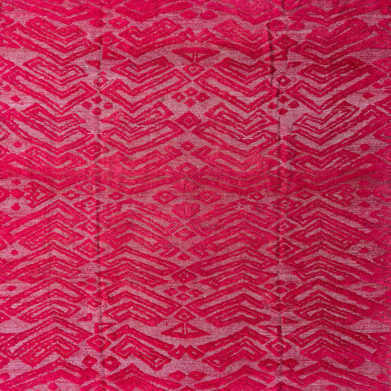 Absher Abstract Indoor Rug, Square 5'