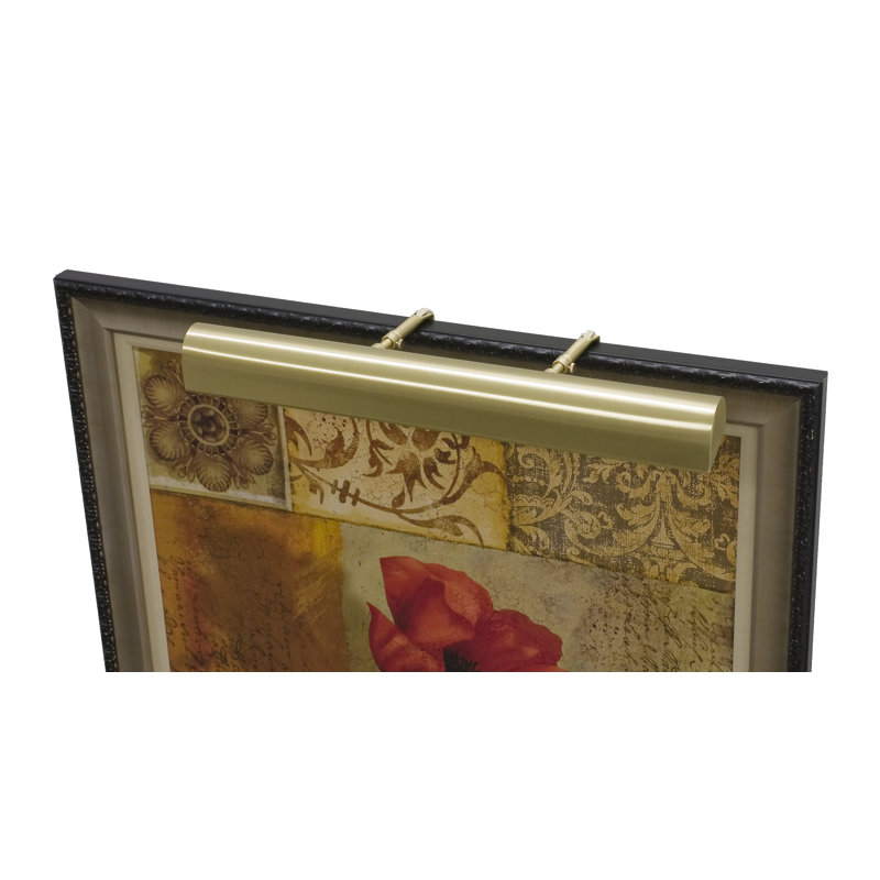 Applique pour tableau 3 lumières Traditional, Laiton satiné, H 2,25 po x l 30 po x P 7 po, 40 W