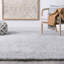 Tapis à poils longs argent ingimar-827732330